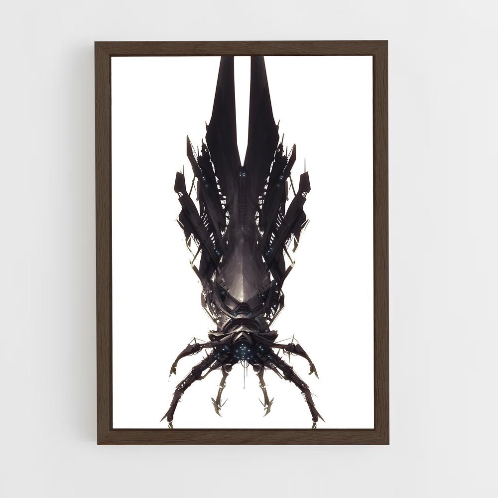 Poster L'Enigme de l'Extraterrestre – affiche Mass effect (vue 5)